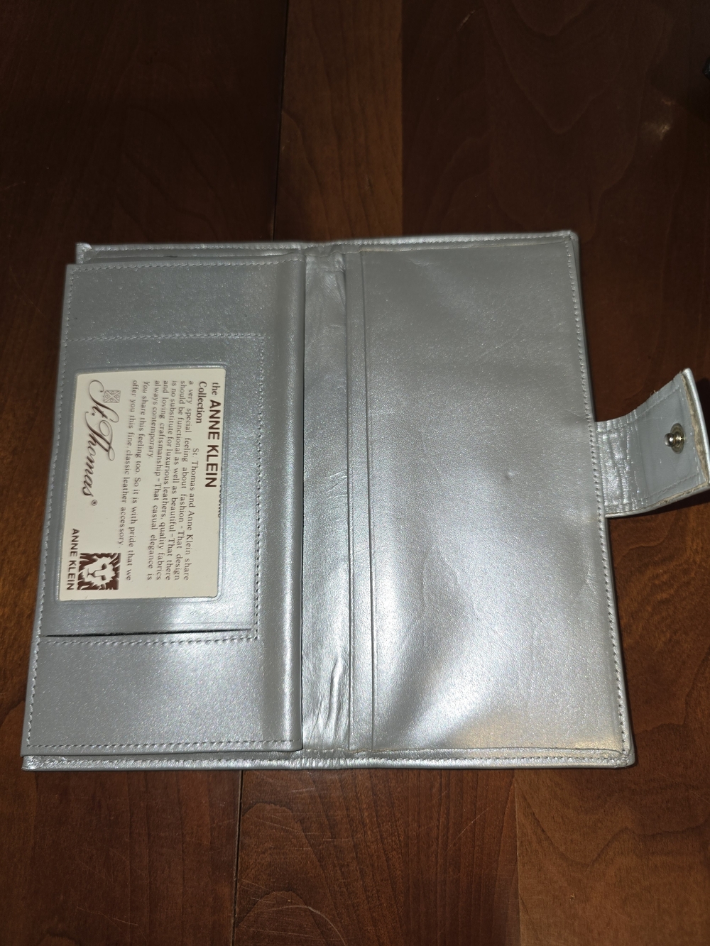 Anne Klein Silver Long Wallet - Picture 5 of 9
